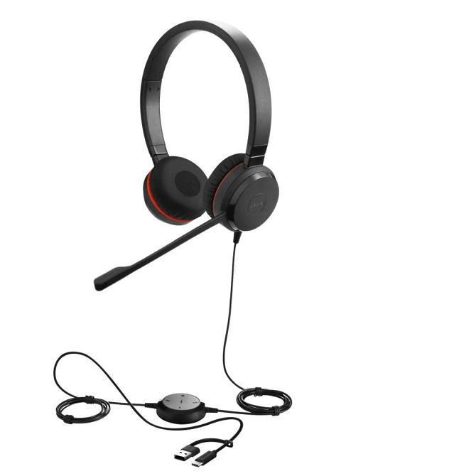 Jabra EVOLVE 30 II Stereo MS USB C/A
