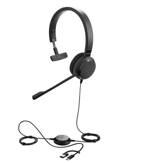 Jabra EVOLVE 30 II Mono MS USB C/A