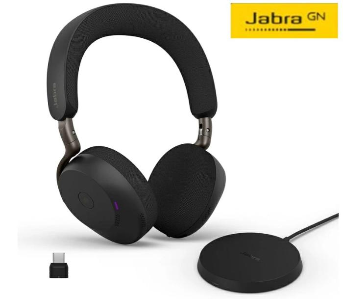 Jabra Evolve3 75 MS  Link390c  Black  WLC chrg