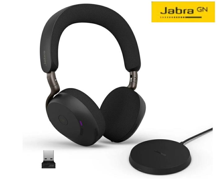 Jabra Evolve3 75 MS  Link390a  Black WLC Chrg