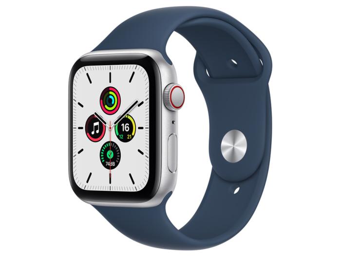 Apple Watch SE GPS+Cellularモデル 44mm MKRY3J/A [アビスブルースポーツバ･･･