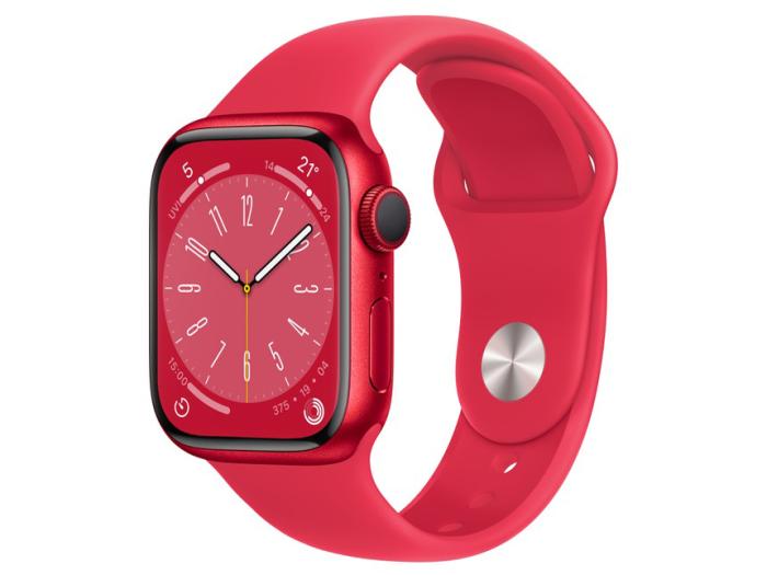 Apple Watch Series 8 GPSモデル 41mm MNP73J/A [(PRODUCT)REDスポーツバンド･･･