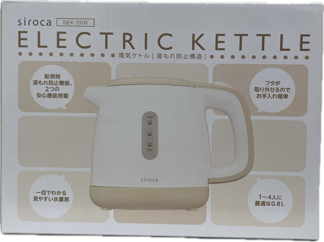 siroca SEK-208BE [ベージュ]