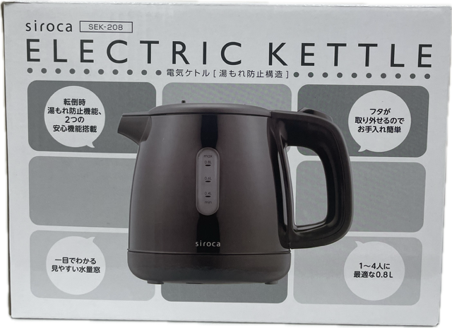 siroca SEK-208BK [ブラック]