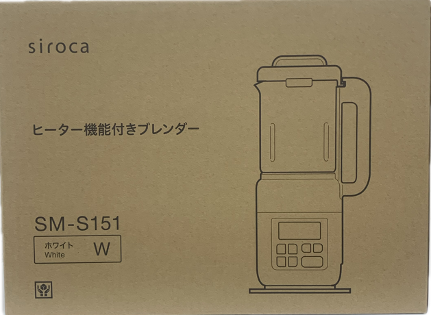 siroca おうちシェフ BLENDER SM-S151 [ホワイト]