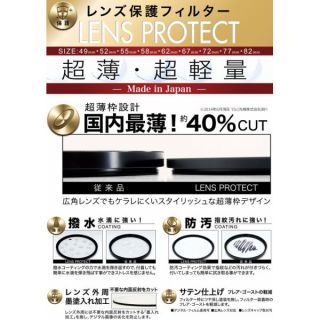 マルミ光機 58mm レンズ保護フィルター Lens Protectの通販なら Eightloop Plus Kaago カーゴ