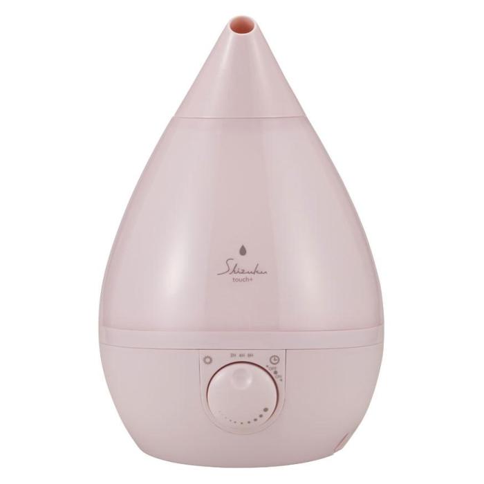 SHIZUKU touch+ AHD-023-PK (くすみピンク) Humidifier 超音波式アロマ加湿器 商品画像4：eONE