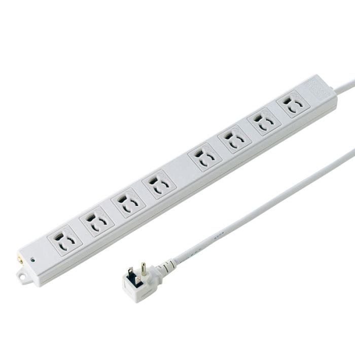 TAP-K8L-1 工事物件タップ (3P・8個口・1m)