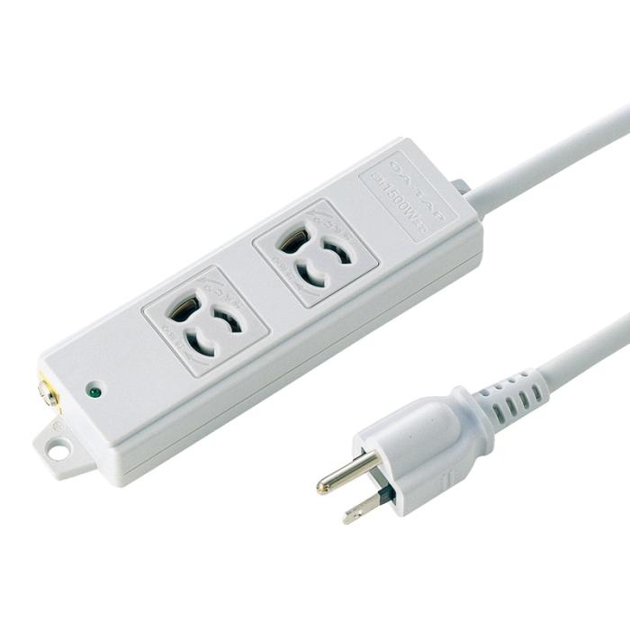 TAP-KE2-5 工事物件タップ (3P・2個口・5m)