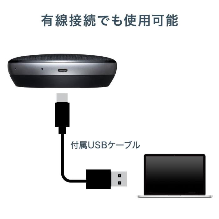 MM-WLMSPSET ワイヤレス会議スピーカーフォン (2台セット) 商品画像7：eONE