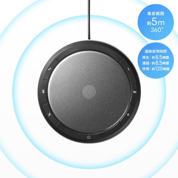 MM-BTMSP6 会議スピーカーフォン (Bluetooth/USB対応) 商品画像3：eONE