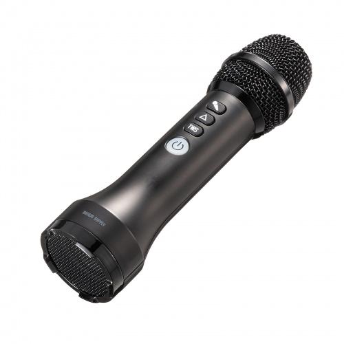 MM-SPAMP20 ハンドマイク型ポータブル拡声器スピーカー (Bluetooth対応 出力1･･･