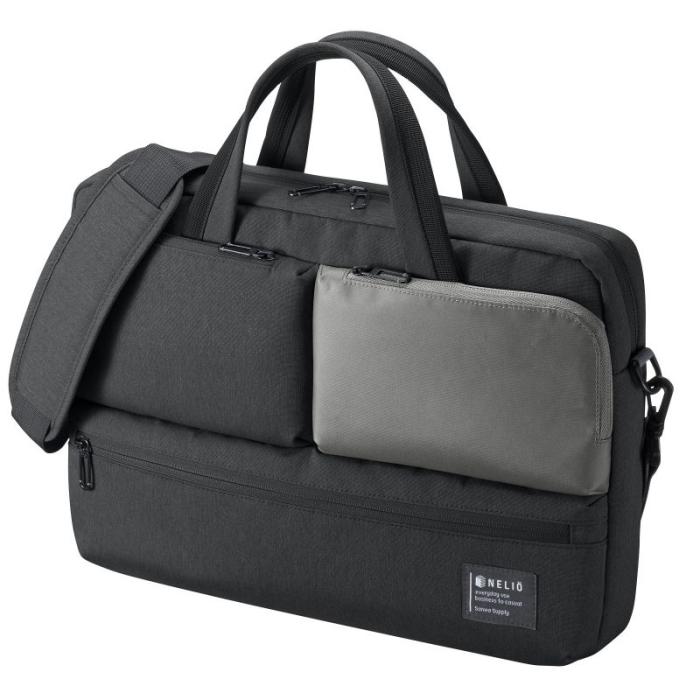 BAG-CA10BK (ブラック) カジュアルPCバッグ (15.6インチワイド対応)