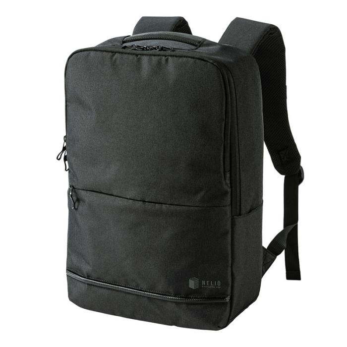BAG-BP16BK (ブラック) カジュアルPCバックパック (15.6インチワイド対応)