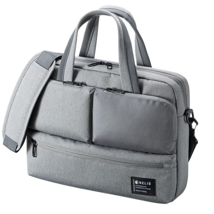 BAG-CA11GY (グレー) カジュアルPCバッグ (13.3インチワイド対応)