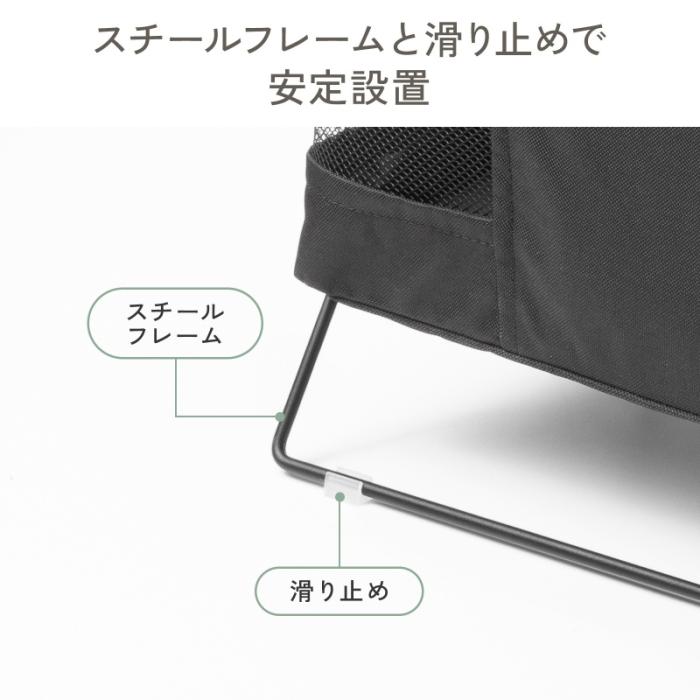 CB-BOXTW2BK 折りたたみ式手荷物収納 (角型) 商品画像12：eONE
