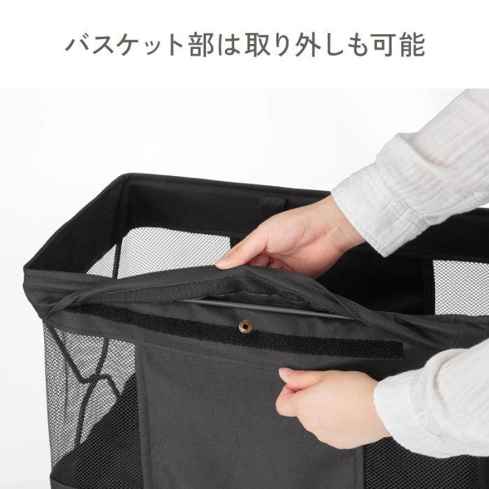 CB-BOXTW2BK 折りたたみ式手荷物収納 (角型) 商品画像13：eONE