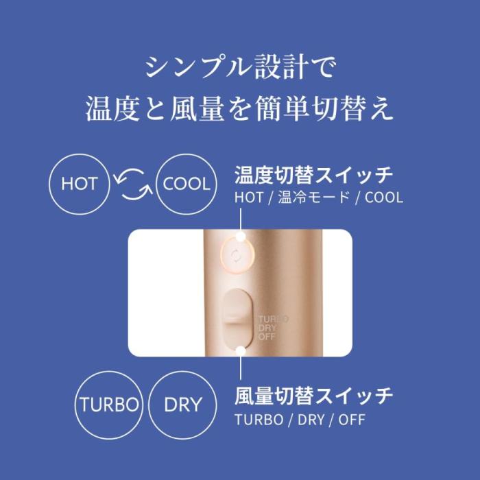 TDX300A-W (ホワイト) モイスチャーイオン ヘアドライヤー 商品画像15：eONE