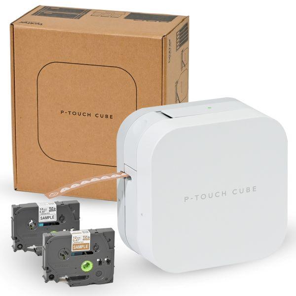 PT-P300BT ラベルライター P-TOUCH CUBE（ピータッチキューブ） Bluetooth接続 スマートフォン接続専用モデル 商品画像8：eONE