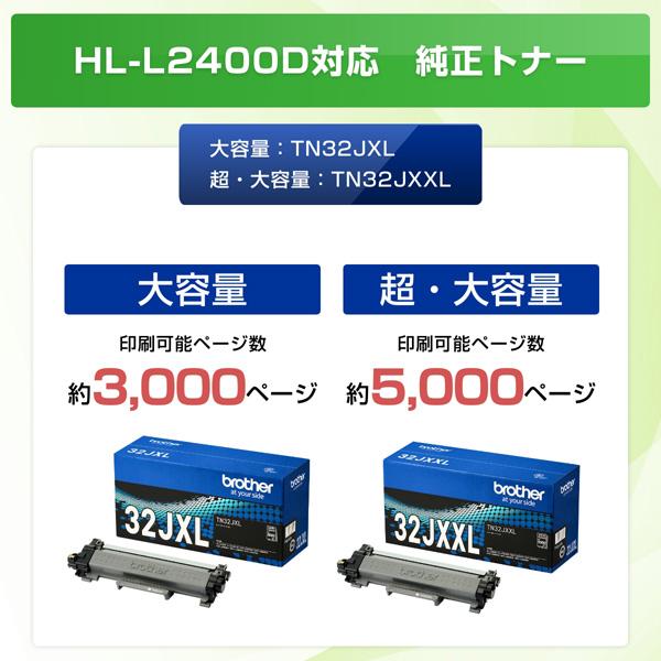 JUSTIO HL-L2400D A4モノクロレーザープリンター （USB/両面印刷） 商品画像12：eONE