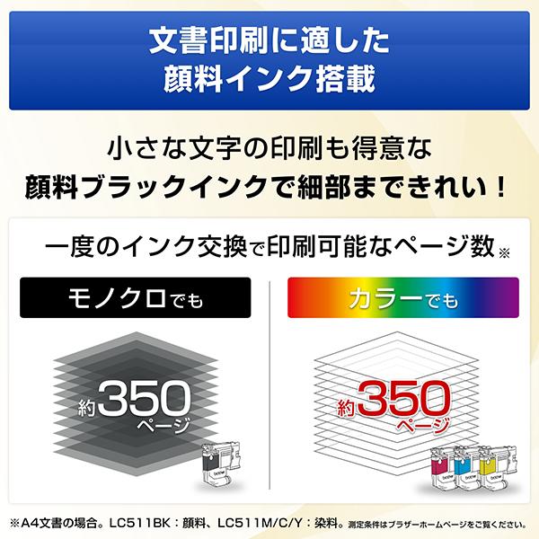 DCP-J529N A4インクジェット複合機 コピー プリント スキャン 自動両面印刷 Wi-Fi 簡単設定 家庭用 商品画像7：eONE