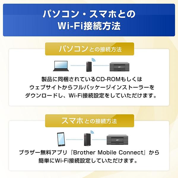 DCP-J529N A4インクジェット複合機 コピー プリント スキャン 自動両面印刷 Wi-Fi 簡単設定 家庭用 商品画像10：eONE