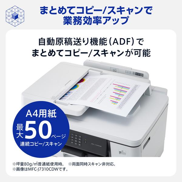 DCP-J7205CDW A3インクジェット複合機 コピー プリント スキャン 自動両面印刷 Wi-Fi 商品画像9：eONE