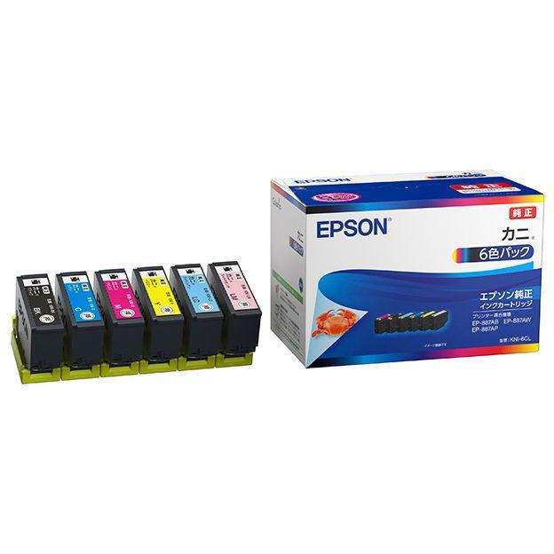 KNI-6CL インクカートリッジ カニ 6色パック 商品画像1：eONE