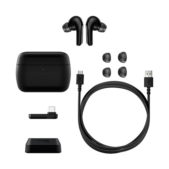 『7D0A4AA』Cloud MIX Buds 2 ワイヤレスイヤホン マイク付 Bluetooth 5.3 ブラック 商品画像8：e-Sports Cafe ZERO