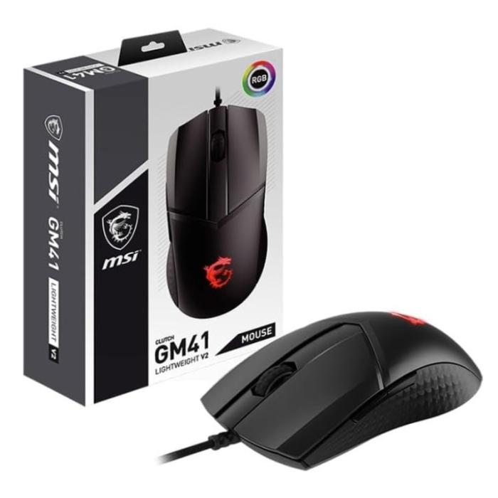 MSI Clutch GM41 Lightweight V2 有線 ゲーミングマウス 軽量