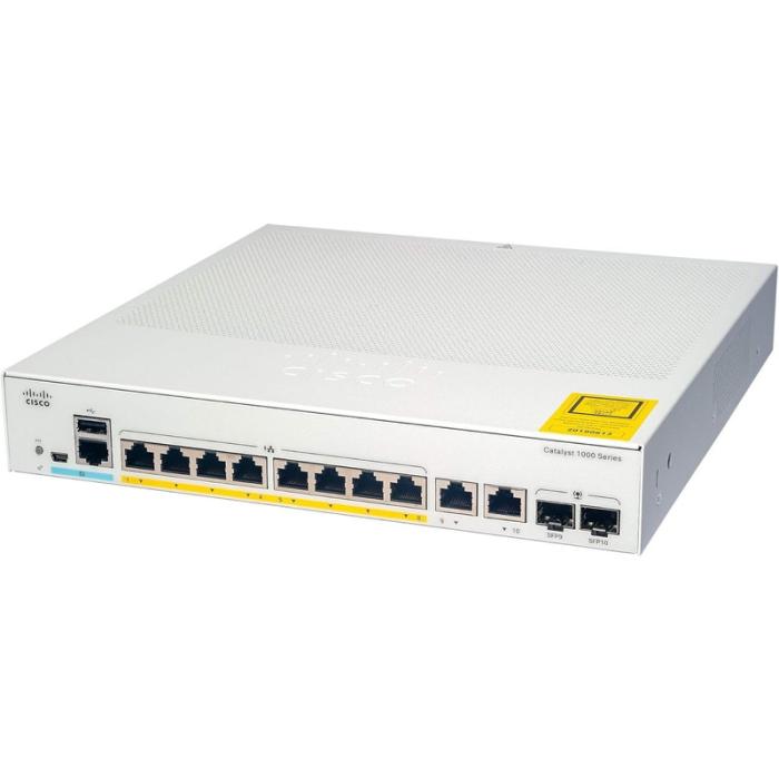 『C1000-8T-2G-L』Cisco Systems Catalyst 1000 ネットワークスイッチ 8 port･･･