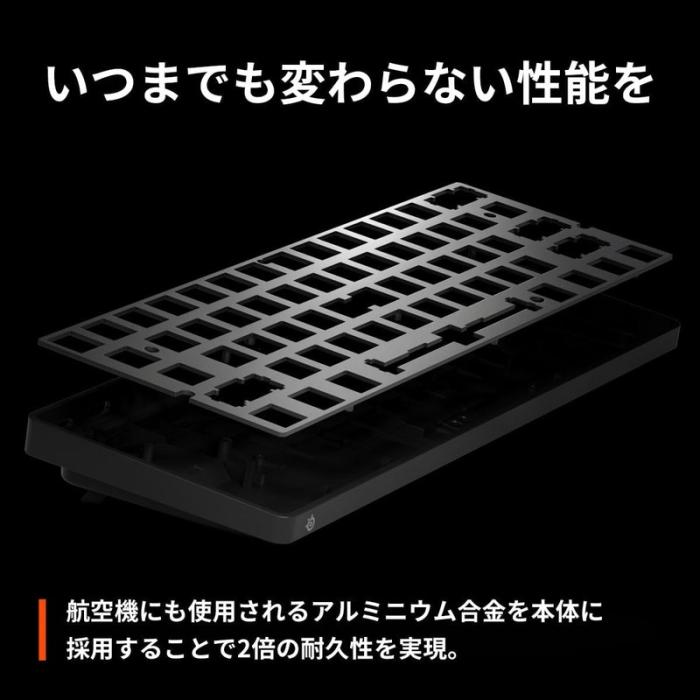 『64825J』SteelSeries スティールシリーズ Apex Pro Mini JP ゲーミングキーボード 日本語配列 Rapid Trigger対応 商品画像9：e-Sports Cafe ZERO