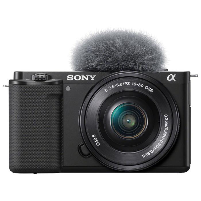 『ZV-E10L/B』SONY ソニー デジタル一眼カメラ α VLOGCAM パワーズームレンズキット ブラック 商品画像2：e-Sports Cafe ZERO