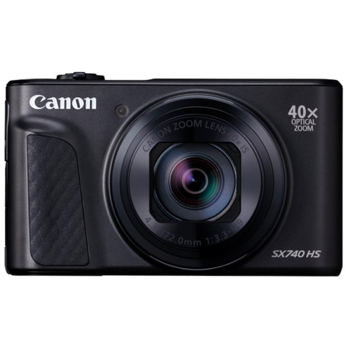 『PSSX740HS（BK）』CANON キヤノン PowerShot SX740 HS コンパクト デジタルカメラ ブラック 商品画像2：e-Sports Cafe ZERO