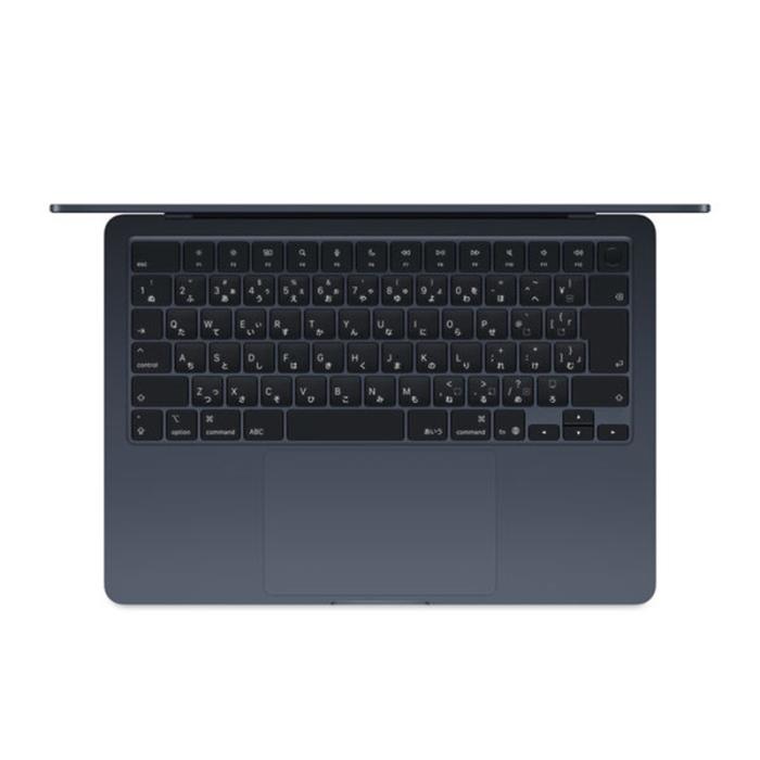 『MW133J/A』Apple ノートPC MacBook Air M4 16GB SSD512GB macOS ODD無 13.6型 ミッドナイト 商品画像2：e-Sports Cafe ZERO
