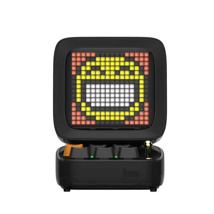 『90100058210』Divoom Ditoo Pro Bluetooth スピーカー ブラック ディブーム レトロ ピクセル アート ドット絵 商品画像2：e-Sports Cafe ZERO