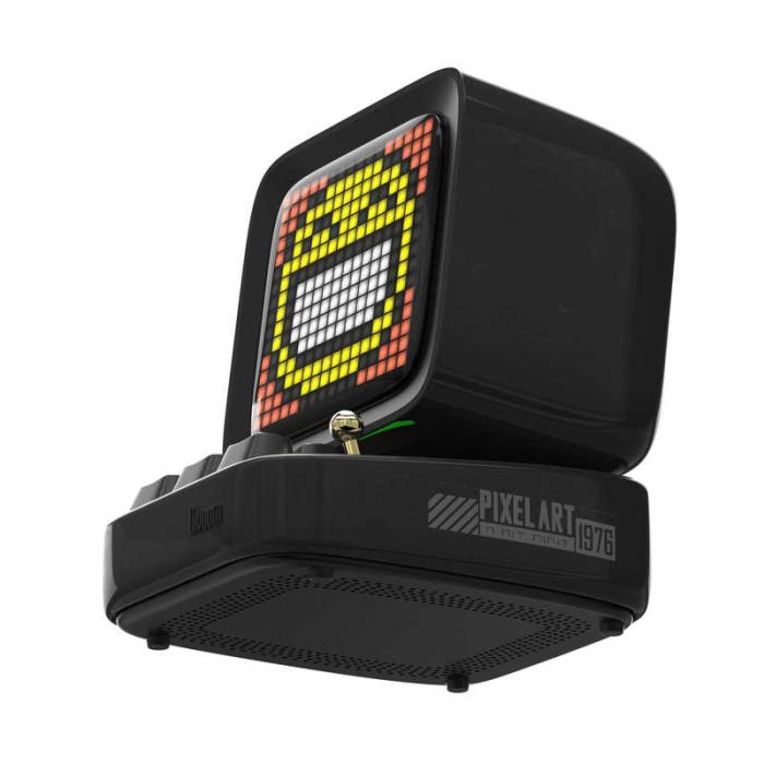 『90100058210』Divoom Ditoo Pro Bluetooth スピーカー ブラック ディブーム レトロ ピクセル アート ドット絵 商品画像5：e-Sports Cafe ZERO