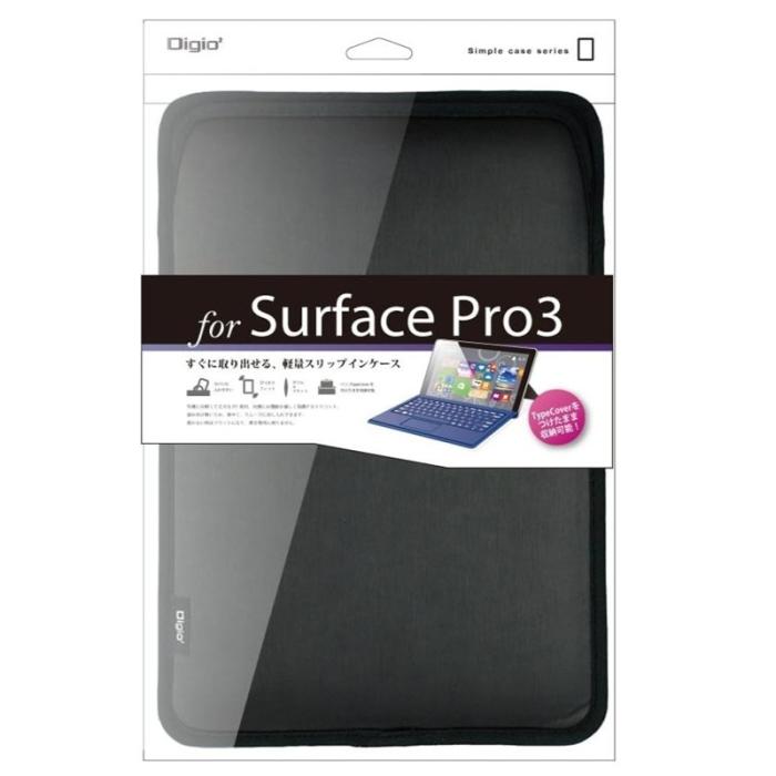 『TBC-SFP1403BK』ナカバヤシ Surface Pro 3用 スリップインケース ブラック