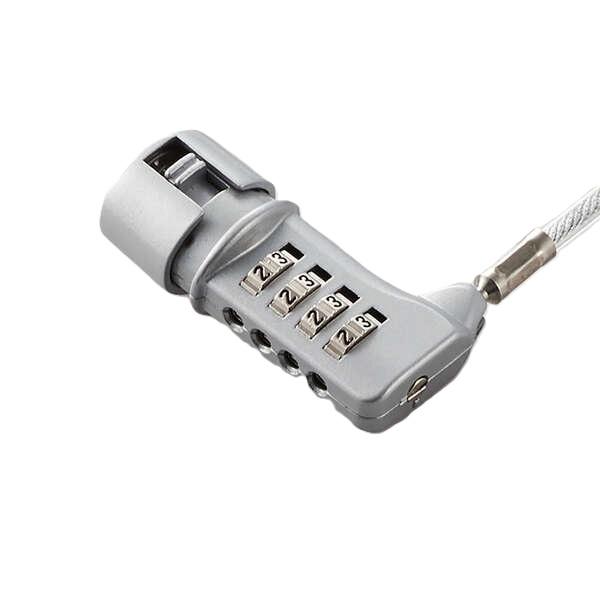 『ESL-37』ELECOM セキュリティロック セキュリティワイヤー ダイヤル錠 4桁 ･･･