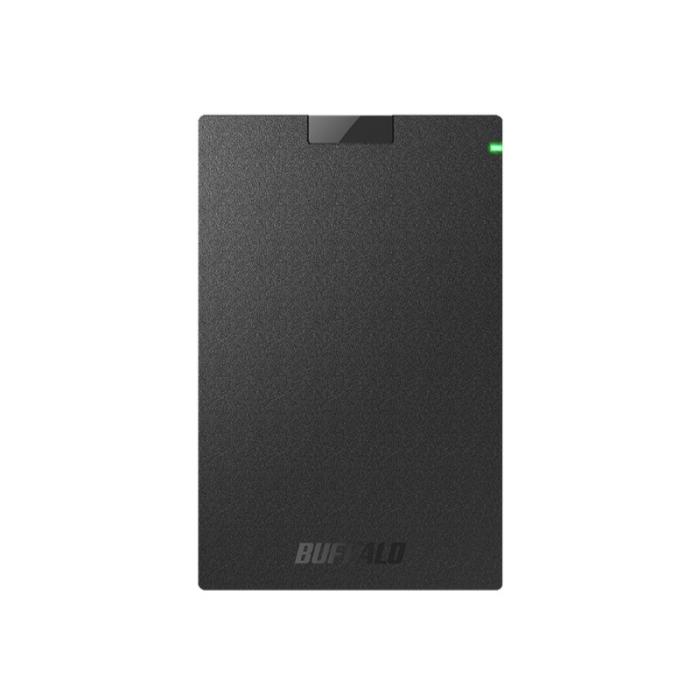 『SSD-PG1.9U3-B/NL』BUFFALO 外付けポータブルSSD 1.9TB USB3.2 Gen1 ブラッ･･･