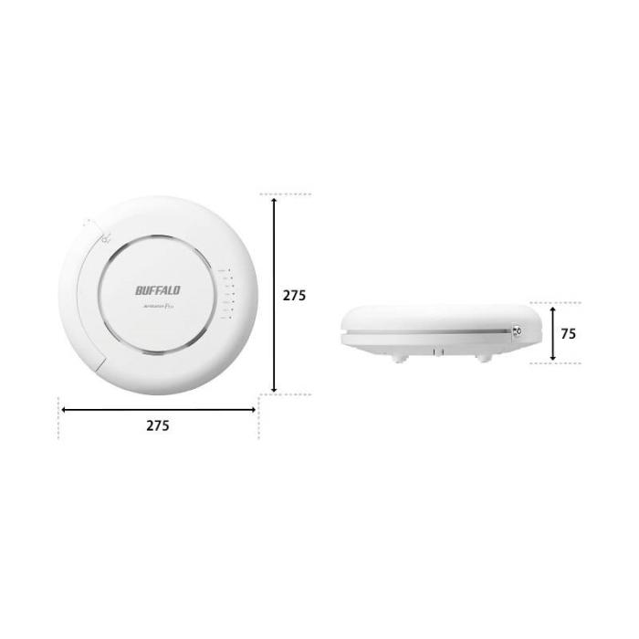 『WAPM-2133R』BUFFALO バッファロー AirStation Pro 無線LANアクセスポイント 管理機能搭載 商品画像9：e-Sports Cafe ZERO