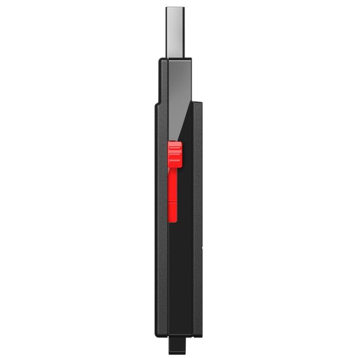 『SSD-PUT500U3BC/D』BUFFALO 外付けポータブルSSD 500GB USB3.2 Gen1 Type-A スティック型 TV録画対応 ブラック 商品画像3：e-Sports Cafe ZERO