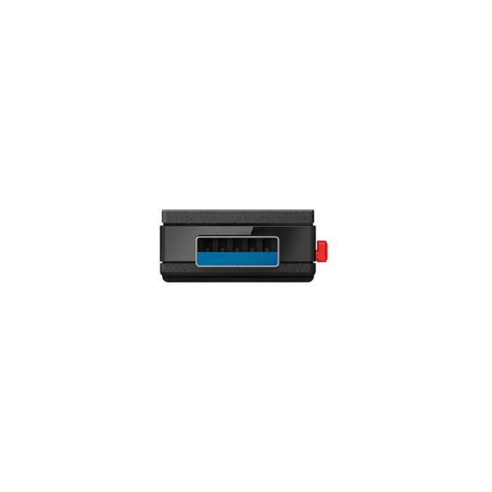 『SSD-PUT500U3BC/D』BUFFALO 外付けポータブルSSD 500GB USB3.2 Gen1 Type-A スティック型 TV録画対応 ブラック 商品画像4：e-Sports Cafe ZERO