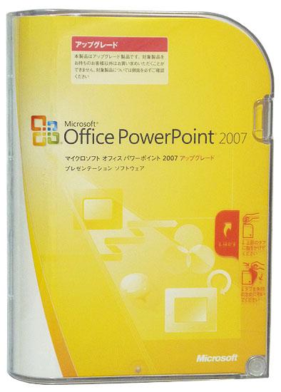 PowerPoint 2007　アップグレード版 商品画像1：オンラインショップ　エクセラー