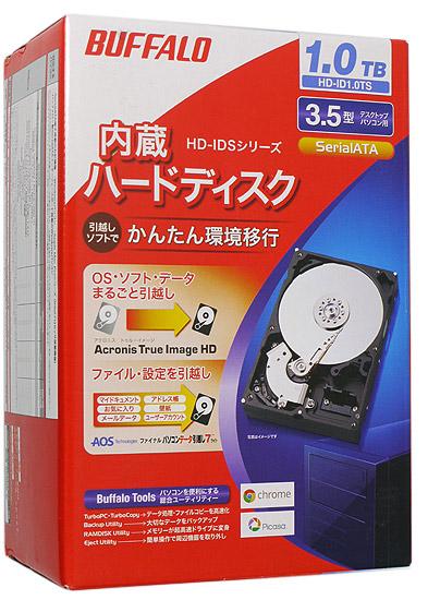 BUFFALO製HDD　HD-ID1.0TS　1TB SATA
