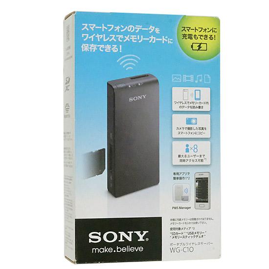 SONY製　ポータブルワイヤレスサーバー　WG-C10/B