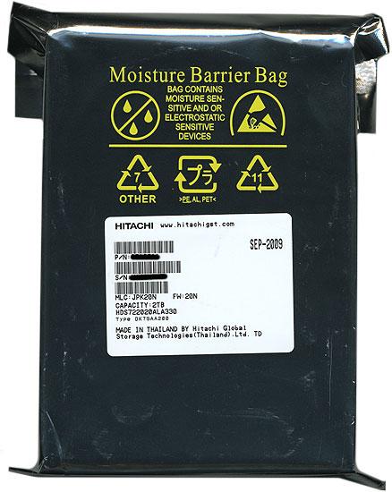 HITACHI製HDD HDS722020ALA330 2TB SATA300 7200rpm