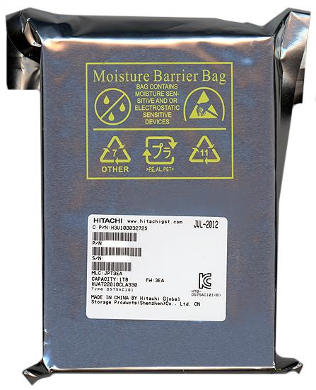 HITACHI製HDD　HUA722010CLA330　1TB SATA300 7200 商品画像2：オンラインショップ　エクセラー