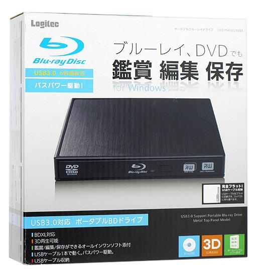 Logitec　ポータブルBlu-rayドライブ　LBD-PME6U3VBK