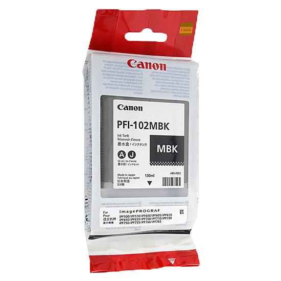 CANON　インクカートリッジ PFI-102MBK マットブラック 商品画像1：オンラインショップ　エクセラー
